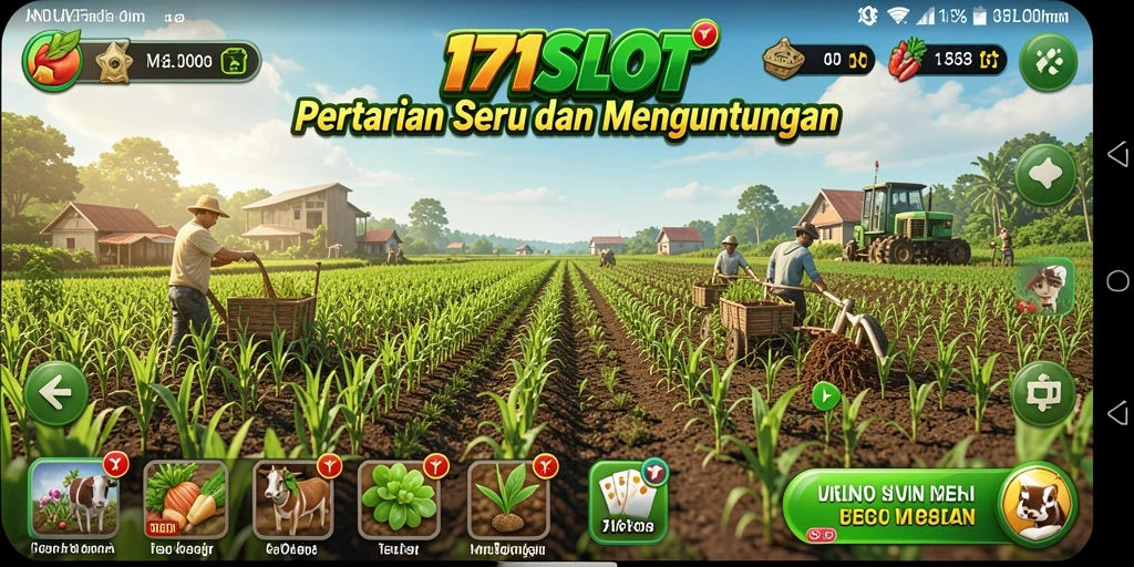 Tampilan seru gameplay 171SLOT yang menyenangkan.