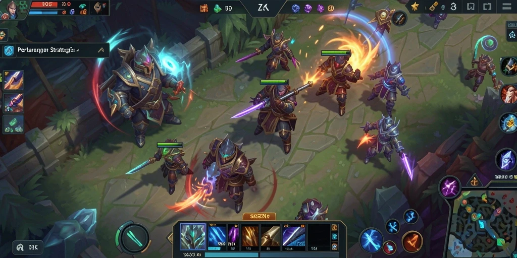 Gameplay seru dan strategi aksi dalam 365ZK.
