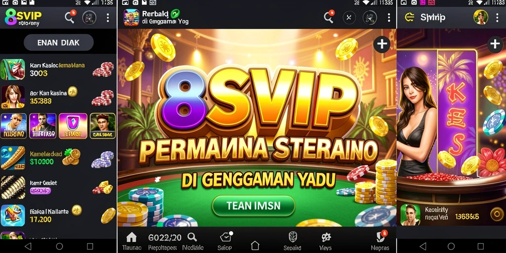 Gameplay Kasino yang menegangkan dan seru di 8SVIP.