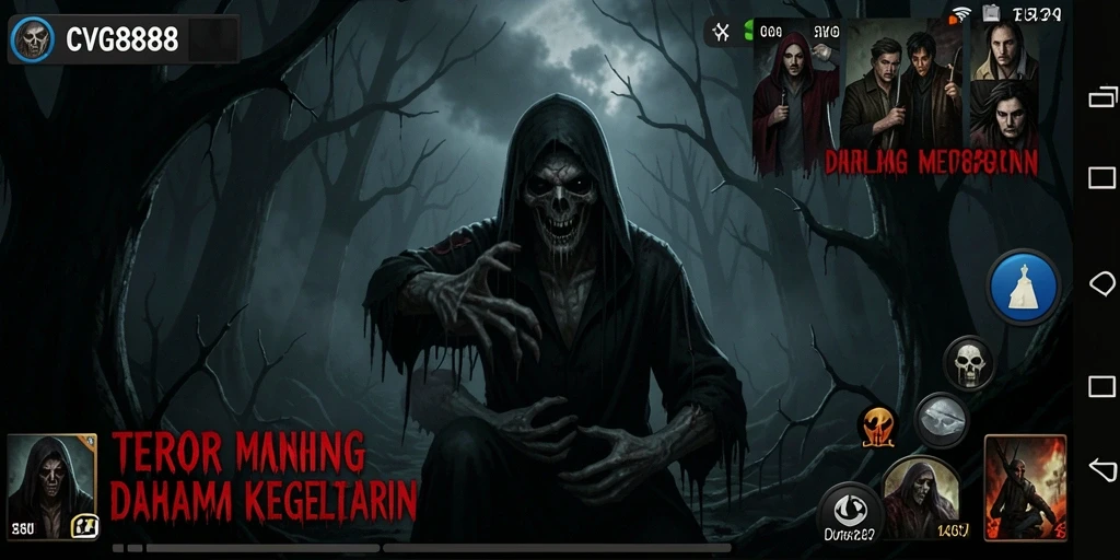 Pengalaman gameplay yang mencekam dan penuh tantangan di CVG8888.