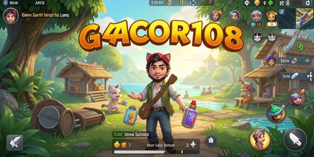 Tampilan gameplay GACOR108 yang menarik dan interaktif.