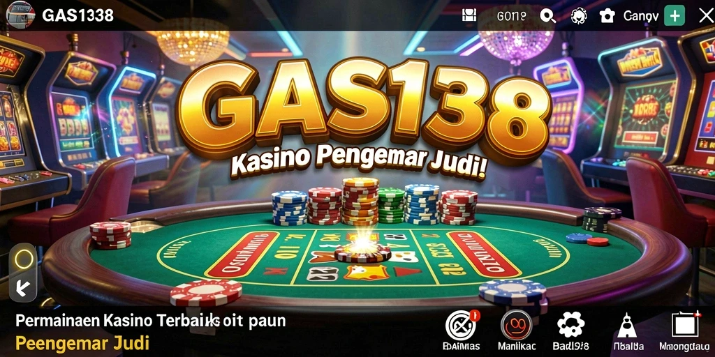 Screenshot utama GAS138 menampilkan gameplay kasino yang menarik dan mendebarkan.