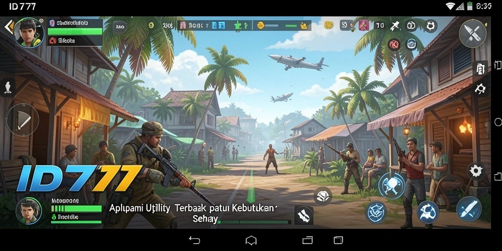 Screenshot ID777 menampilkan antarmuka pengguna yang intuitif dan ramah.