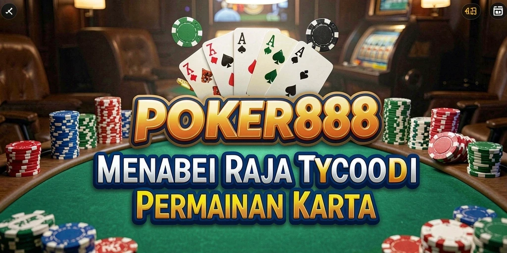 Tampilan gameplay seru POKER88 dengan aktivitas Tycoon.