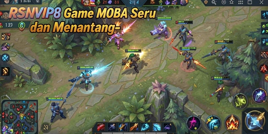 Gameplay RSNVIP8 yang menegangkan dan seru.