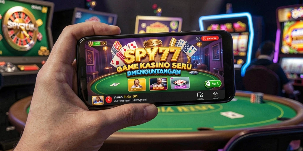 Gameplay menegangkan dalam SPY77 yang penuh warna.