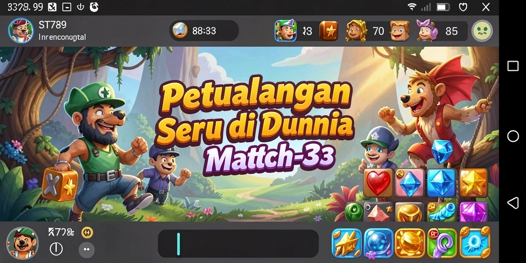 Gameplay menarik dari ST789 yang penuh warna.